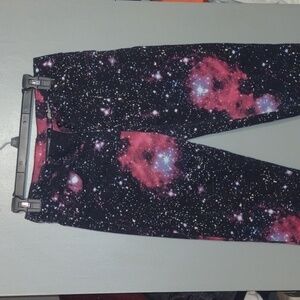 BLACK Heart Galaxy Supper Skinny Pants size 9